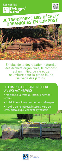 premier panneau exposition "15 gestes Refuges pour la biodiversité"